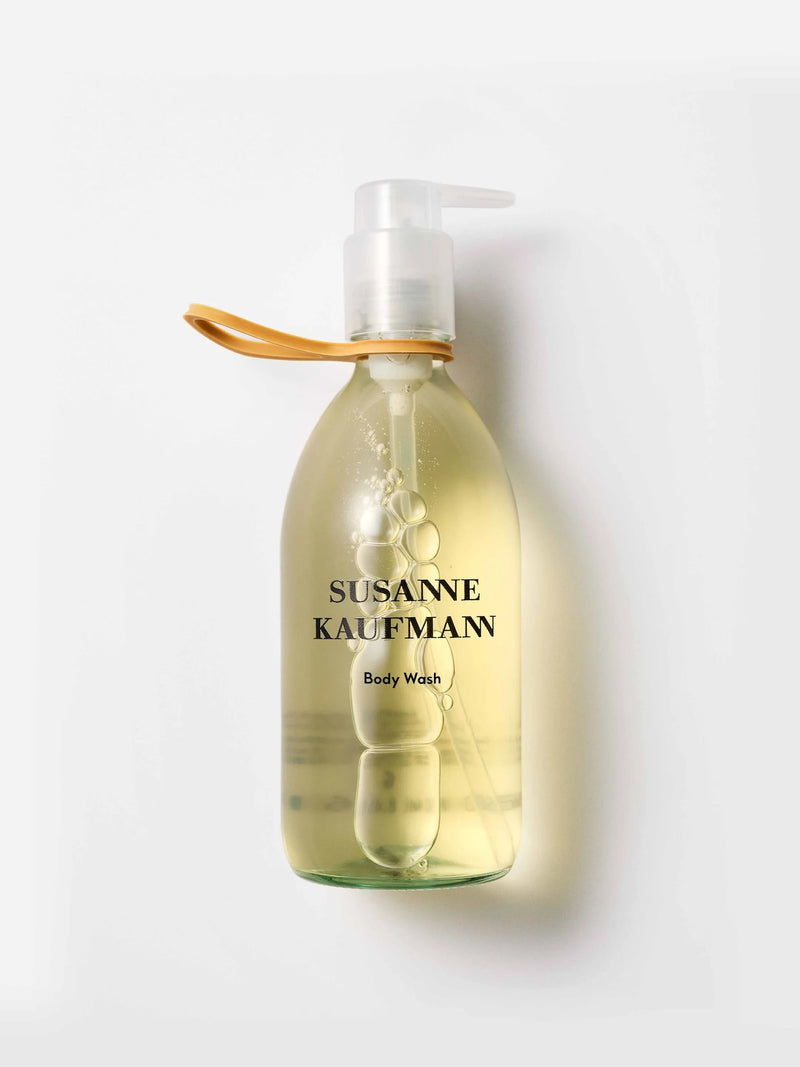 Susanne Kaufmann Body Wash – Luxurious, refillable body cleanser for soft, hydrated skin, with a fresh scent of spruce, juniper, and cedarwood