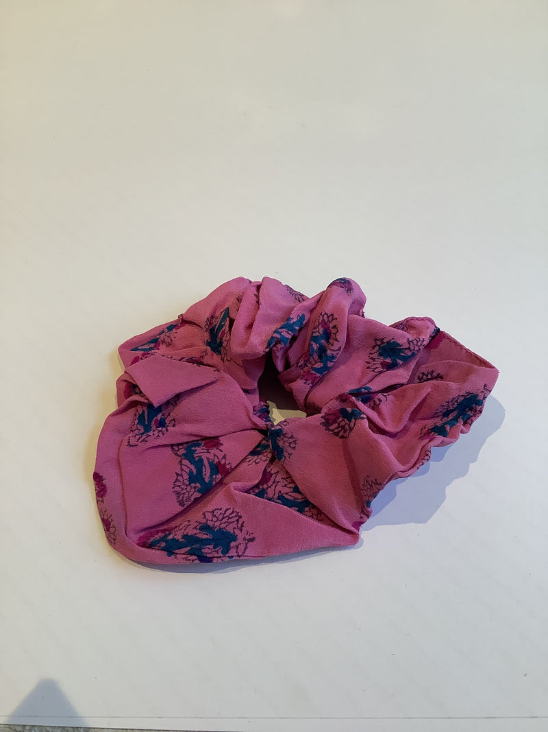 Meadow Silk Scrunchie