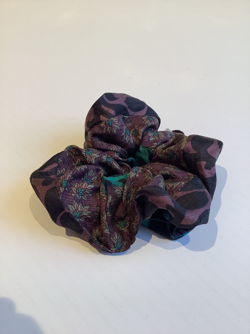 Meadow Silk Scrunchie