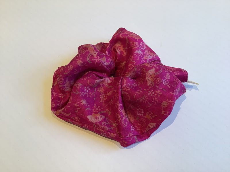 Meadow Silk Scrunchie